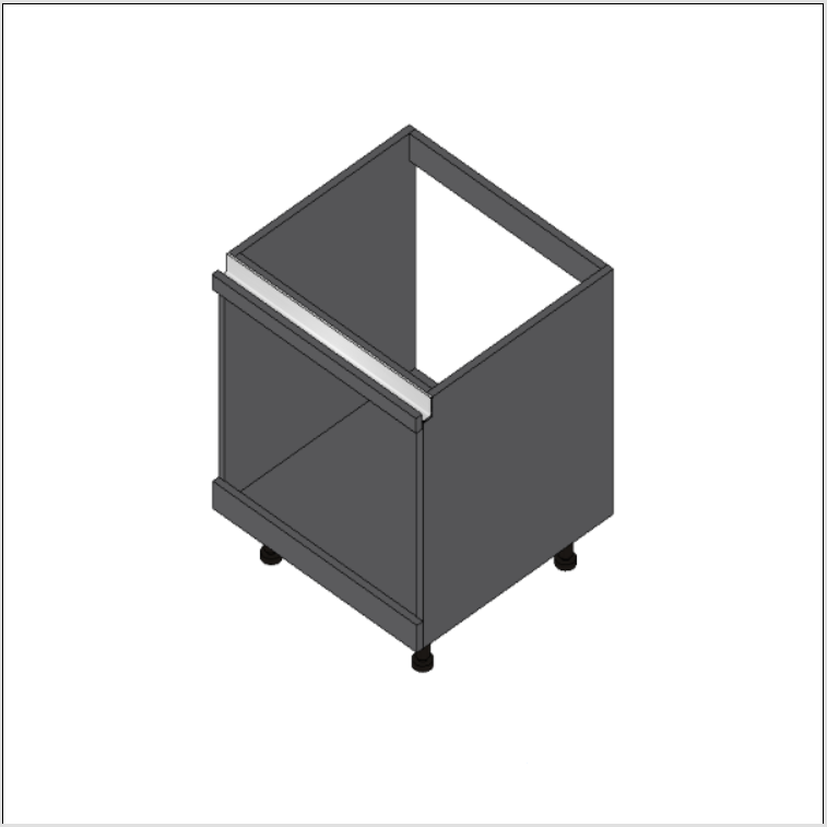 #13 Base cabinet 600mm Hob/Oven