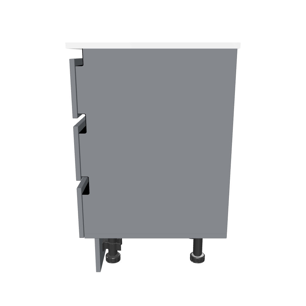 #16 Base Cabinet 400mm (3 Drawers) (draft)