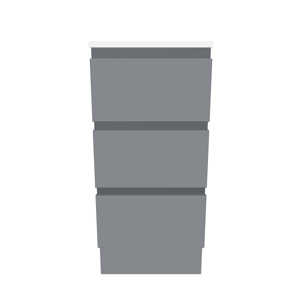 #16 Base Cabinet 400mm (3 Drawers) (drft)