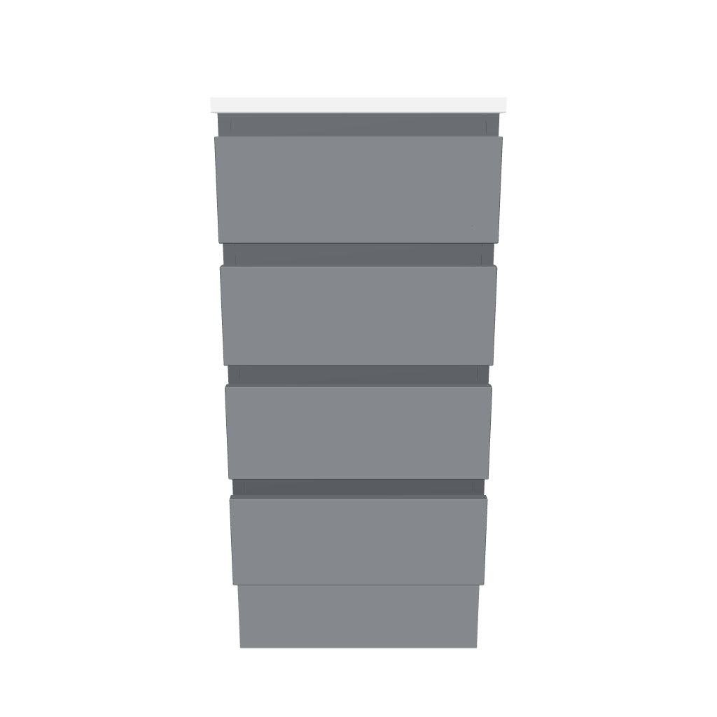 #18 Base Cabinet 4 Drawers (drft)