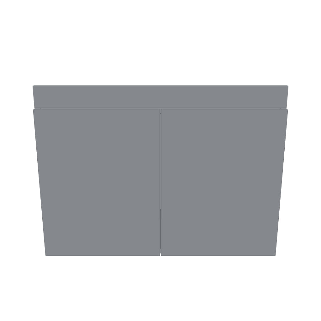 *25 Fridge Cabinet 800mm (2 Doors) (2400) (drft)