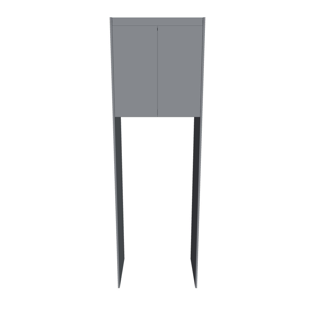 *25 Fridge Cabinet 800mm (2 Doors) + 2Panel (drft)