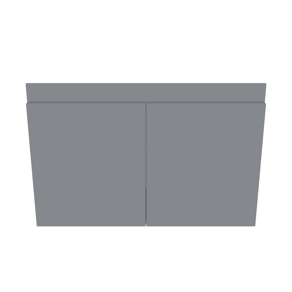 *27 Fridge Cabinet 900mm (2 Doors) (2400) (drft)