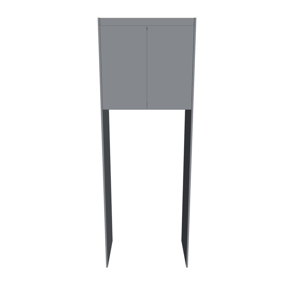 *27 Fridge Cabinet 900mm (2 Doors) + 2Panel (drft)