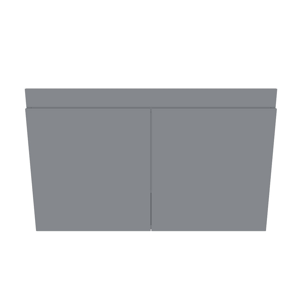 *28 Fridge Cabinet 950mm (2 Doors) (2400) (drft)